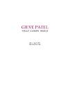 Gieve Patel