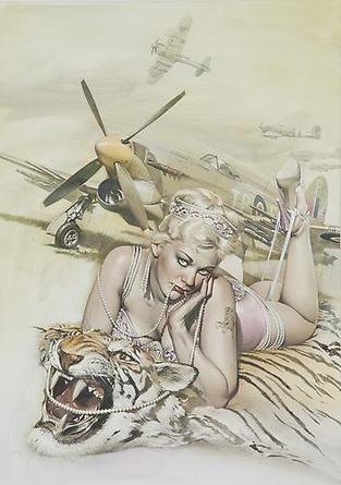 HAJIME SORAYAMA
Untitled
2006
Acrylic on board
28 ½ x 20 ¼ inches