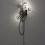 She or He
2009
Flexible electrical conduit, porcelain light sockets, 
mirrored light bulbs, electrical hardware
66 x 24 x 13 in
Unique