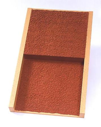 RICHARD TUTTLE
Entertaining...
2001
Sugar pine with satin polyurethane finish, Maple plywood, letterpress on pigmented, embossed cotton paper
20 x 11 1/2 x 1 1/2 inches
Edition of 15