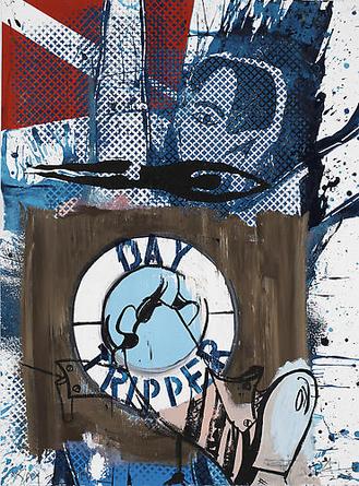Day Tripper
2008
Acrylic and mixed media on paper
47 x 35 in