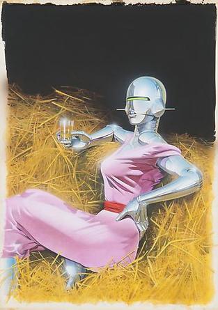 HAJIME SORAYAMA
Untitled
c1980s
Acrylic on board
20 ¼ x 14 5/16 inches