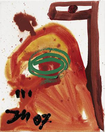 JONATHAN MEESE
Susse Babycalamarie Stuehard
2007
Oil and mixed media on canvas
19 ¾ x 15 ¾ in