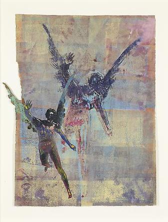 NANCY SPERO
La Renommee
2000
Handprinting on paper
24 1/2 x 20 1.4 inches