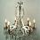 Dripping Crystal, 2001
Early 20th Century French crystal chandelier, refrigeration unit, copper pipe
Height: 59 inches