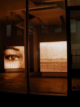 Installation view at Sandra Gering Gallery, 2001-02