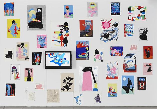 Installation view
