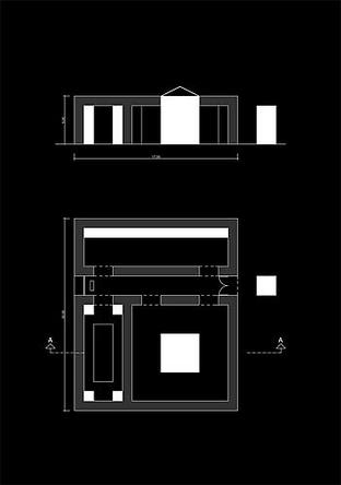 Light Works Museum, 2005-2009
3 renderings mounted to glass
1 drawing mounted to glass, 1 DVD
39 ¼ x 27 ½ inches each
Edition of 3