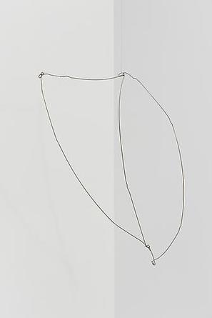 KATE SHEPHERD
Banana Shield
2010
Coat hanger & 28 gauge steel wire
50 x 16 x 11 inches
Unique