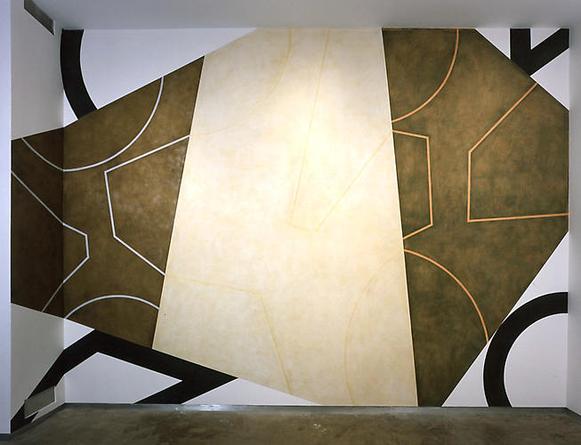 Untitled 
2004
Pastel on wall
dimensions variable