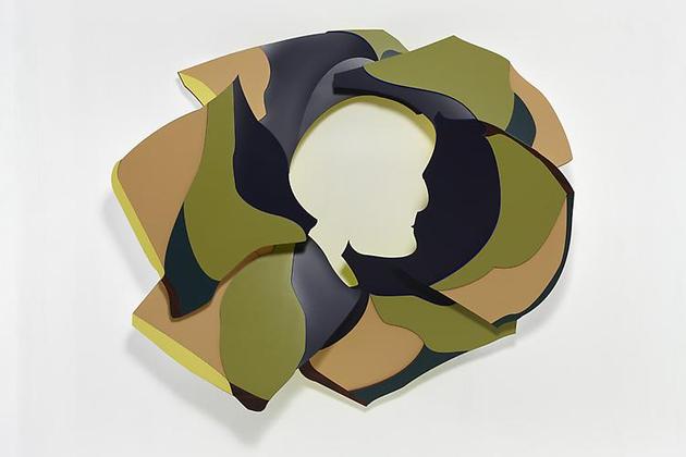 FirstFlower
2010
Trupan Ultralight, Plastic laminate (Abet & Formica), Flashe paint
72 x 63 x 16 inches