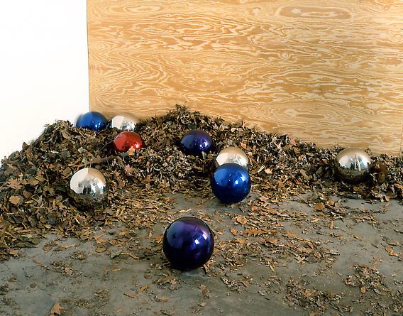 What 
2005
9 10-inch diameter gazing balls
Edition of 3
Installation dimensions variable