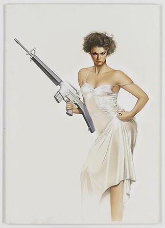 HAJIME SORAYAMA
Untitled
c1980s
Acrylic on board
20 ¼ x 14 ¼ inches