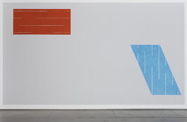 Horizontal & Vertical
2008
Paint & pastel on wall
116 x 208 in
Unique