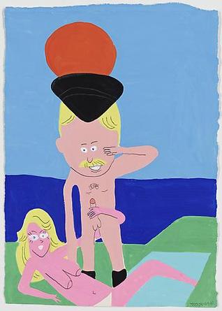 Captain & Tenielle
2009
Gouache & graphite on paper
15 1/2 x 10 3/4 inches