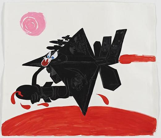 We Rape The Night
2008
Gouache & graphite on paper
45 x 51 inches