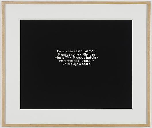 En Su Casa, 1987
Kodalith
17 ½ x 22 inches