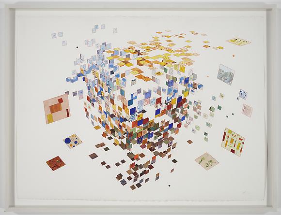 Data Cube
2006
Gouache, colored pencil, and graphite on paper
22 x 29 inches