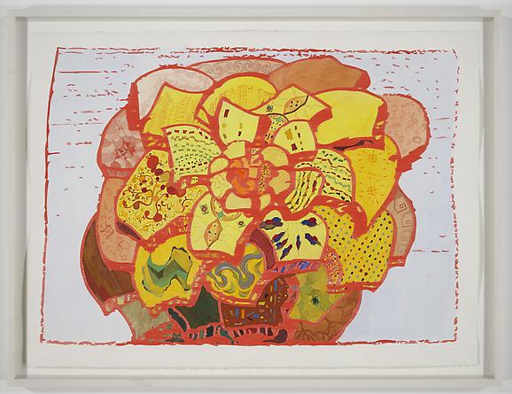 In Full Bloom
2006
Gouache, colored pencil, ink & graphite on paper
22 x 29 1/2 inches