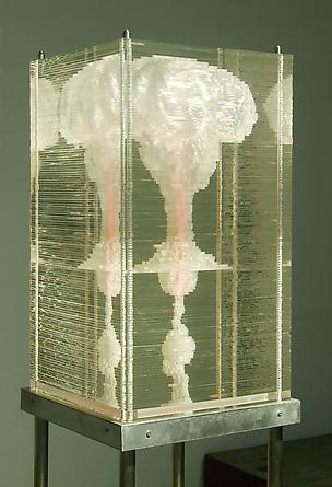 Mushroom Cloud, 2005
Acrylic plastic, neon, stainless steel, electrical hardware
71 x 16 1/2 x 16 1/2 inches
Edition of 8
GLG1715