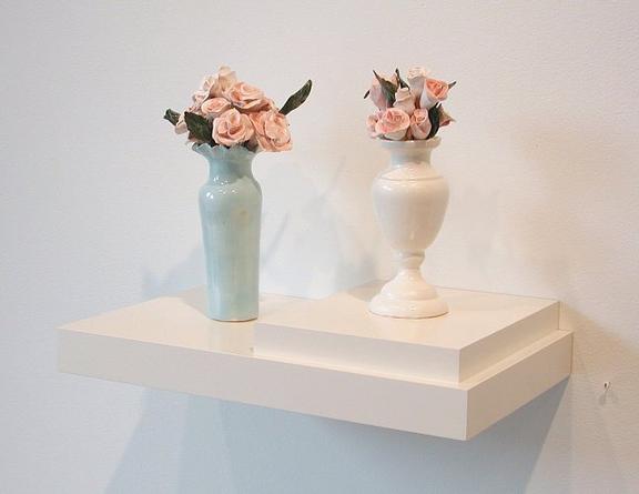 Fresh, Fresher, 2000
Porcelain, laquered shelf
13 x 17 ¾ x 10 ¼ inches