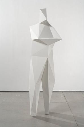 Yves
2007
White epoxy, polyurethane
190 x 56 x 45 cm 
(74 x 22 x 17 ½ in)
Unique
