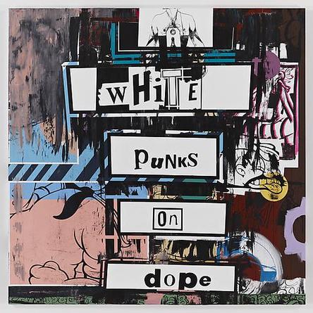 Michael Bevilacqua
Punk and Disorderly, 2009
Acrylic on linen
84 x 84 inches