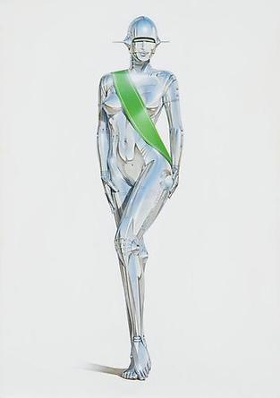 HAJIME SORAYAMA
Untitled
1998
Acrylic on board
28 5/8 x 20 ¼ inches