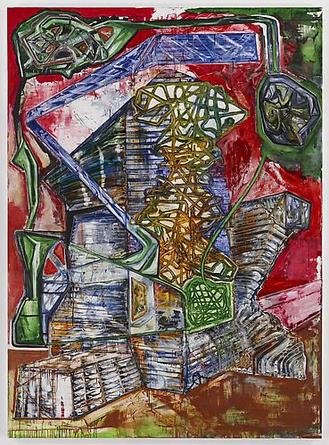Steve DiBenedetto
Occupant, 2009
Mixed media on canvas
96 x 70 inches