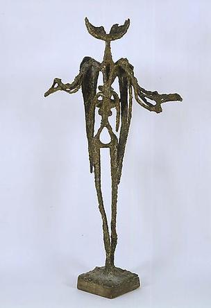 THEODORE ROSAK
Rite of Passage
1952-53
Nickel-silver brazed on steel 
50 ½ x 26 x 13 in