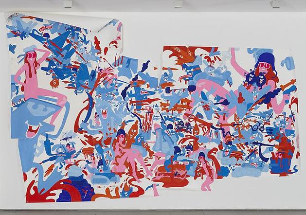 Don't Stop Get It Get It
2009
Gouache & graphite on paper
289 x 289 inches (variable)