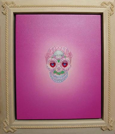 BRUCE RICHARDS
L.A. Portrait, 1999
Oil on canvas
23 5/8 x 20 3/8 inches, framed
Unique