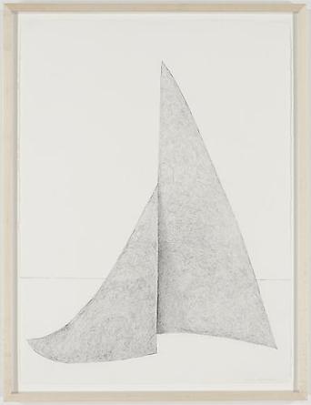 Drawing of Steel Sculpture
1969/2010
Graphite on paper
30 x 22 1/2 inches
33 x 25 1/4 inches (framed)