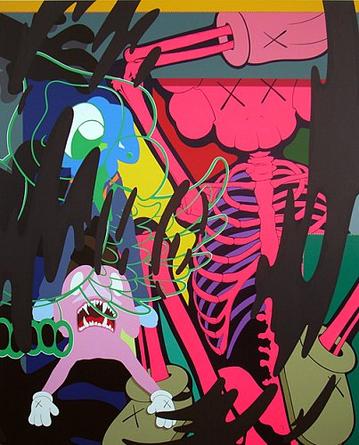 KAWS
Untitled 2, 2007
Acrylic on canvas
60 x 50 inches
