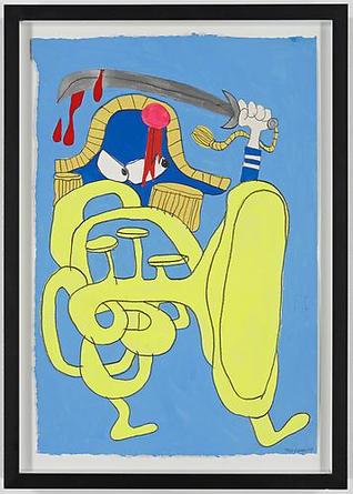 The General
2009
Gouache & graphite on paper
22 x 15 inches (irregular)