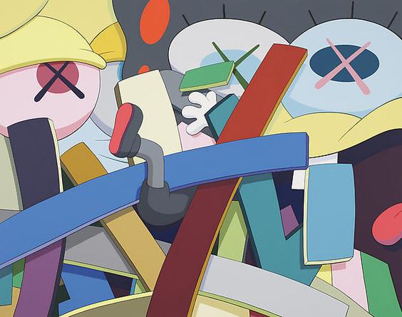 Pitfalls
2008
Acrylic on canvas
68 x 86 inches
Unique