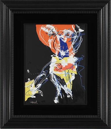 KAREL APPEL
Promenade dans la Nuit
1964
Mixed media on paper mounted on canvas
25 ¼ x 20 in