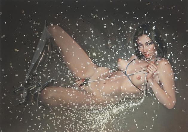 HAJIME SORAYAMA
Untitled
2005
Acrylic on board
20 ¼ x 28 5/8 inches