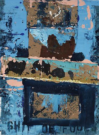 Ship Of Fools
2008
Acrylic and mixed media on paper
47 x 35 in