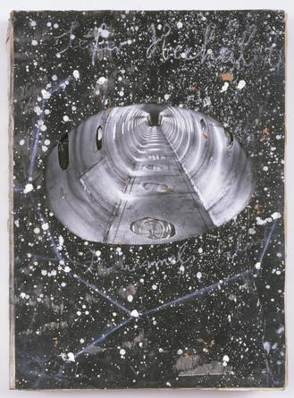 ANSELM KIEFER 
Sefer Hechaloth, 2005
Artist's book: photographs on paper on cardboard 
3 x 16 ½ x 23 ⅝ inches, closed