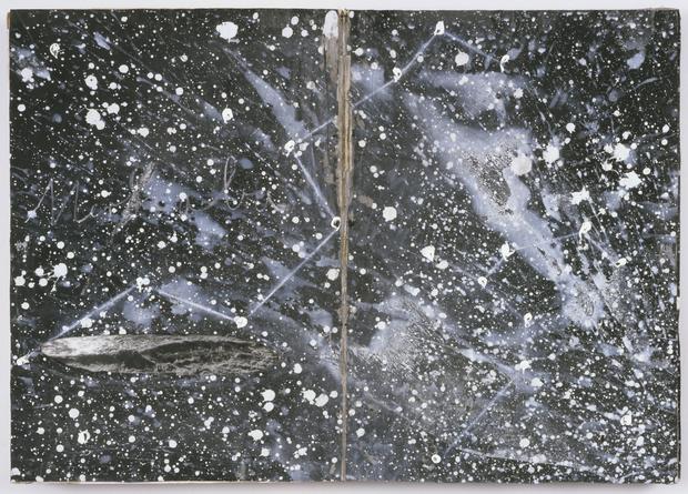 ANSELM KIEFER 
Sefer Hechaloth, 2005
Artist's book: photographs on paper on cardboard 
3 x 16 ½ x 23 ⅝ inches, closed