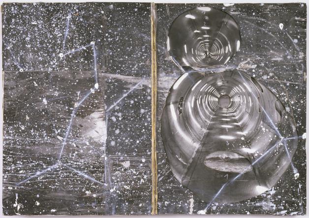 ANSELM KIEFER 
Sefer Hechaloth, 2005
Artist's book: photographs on paper on cardboard 
3 x 16 ½ x 23 ⅝ inches, closed