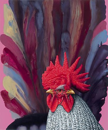 ALEXIS ROCKMAN
Coxcomb, 2008
Oil on wood
48 x 40 inches