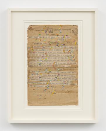 Untitled, 2010
Gouache, pencil, ink & collage on found paper
13 x 8 1/2 inches
SGI2696