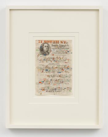 Untitled, 2010
Gouache, pencil & ink on found paper
8 1/2 x 5 3/4 inches
SGI2699