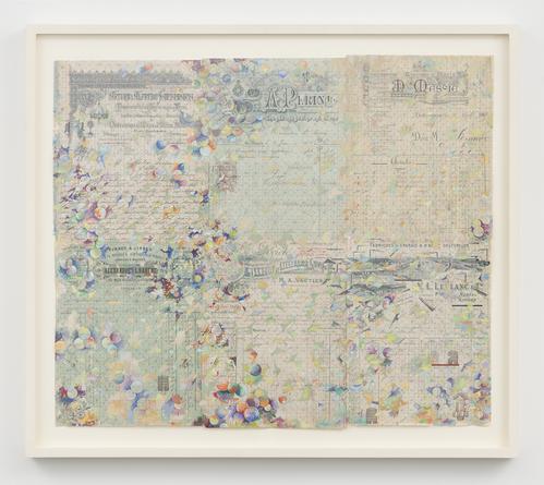 Untitled, 2014
Gouache, pencil & ink on found paper
21 1/4 x 24 3/4 inches
SGI2837