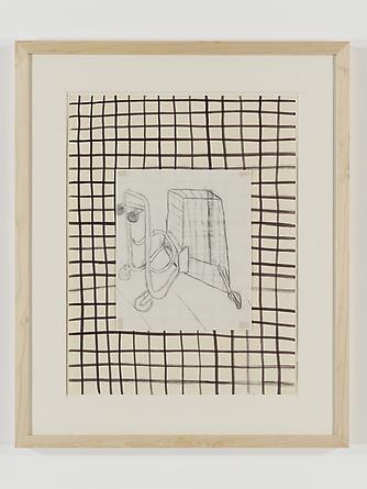 radio amnesia pt 2: a survey of works on paper 1997-2013
David Salle
Untitled (Shopping Cart), 1976
Charcoal & ink on paper
18 x 12 1/2 inches
GLG2451
