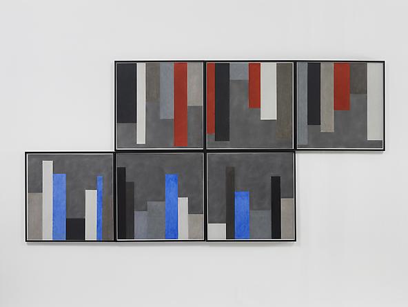 Drawing #3 (Japan), 2012
Pastel and graphite on paper in 6 parts, in artists frames
48 1/2 x 97 inches
GLG2284