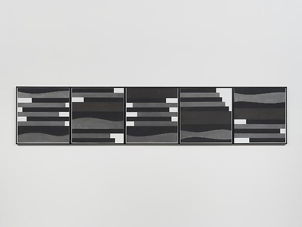 Drawings #2 (Vietnam), 2012
Pastel and graphite on paper in 5 parts, in artists frames
24 1/4 x 121 1/4 inches
GLG2288