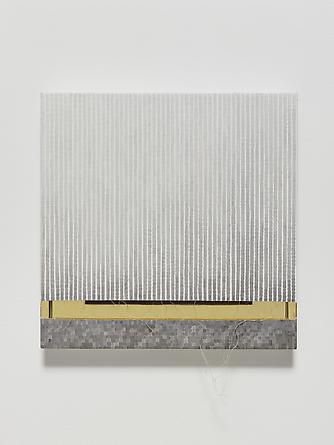 Elena del Rivero
Love Song #47, 2012
Oil on linen & 23 karat gold leaf on wood frame
14 x 14 inches